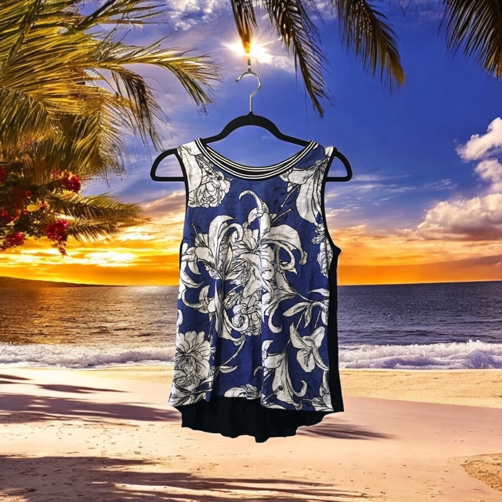 Yuni Floral Sleeveless Top